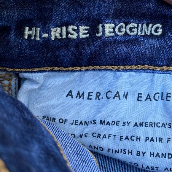 American Eagle Outfitters Super Stretch Hi-Rise Jegging Jeans Sz4 - Picture 13 of 16